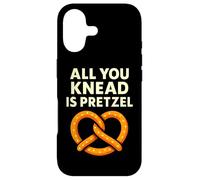 Carcasa para iPhone 17 Cita Divertida de Comida All You Knead Is Pretzel
