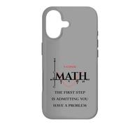 Carcasa para iPhone 17 Cita Divertida de matemáticas, matemáticas, el Primer Paso es admitir Que Tienes