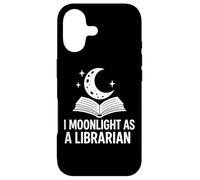 Carcasa para iPhone 17 Cita Divertida sobre mi Luna como bibliotecaria para un Nerd de Libros