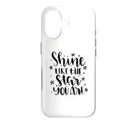 Carcasa para iPhone 17 Cita Motivacional Shine Like The Star You Are