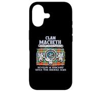 Carcasa para iPhone 17 Clan Macbeth Scottish Macbeth Apellido