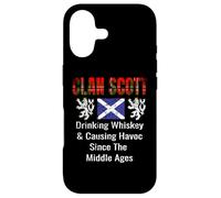 Carcasa para iPhone 17 Clan Scott Tartan Apellido escocés Orgullo de Escocia