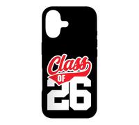 Carcasa para iPhone 17 Clase de 26 Grow with Me Graduate 2026 Estilo Deportivo Oscuro