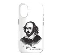 Carcasa para iPhone 17 Clásico William Shakespeare Retrato Literario Fans Maestros