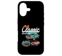 Carcasa para iPhone 17 Classic Muscle Cars Retro American Vintage Car Guy Hombres Mujeres