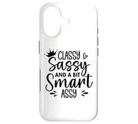 Carcasa para iPhone 17 Classy Sassy and a bit Smart Assy,Classy Sassy bit Bad Assy