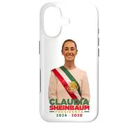 Carcasa para iPhone 17 Claudia Sheinbaum Presidenta México Banda Bandera 2024 2030