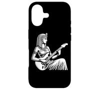 Carcasa para iPhone 17 Cleopatra Tocando la Guitarra eléctrica