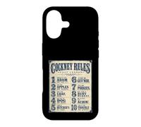 Carcasa para iPhone 17 Cockney Rules Londres Rhyming Slang