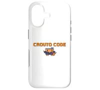 Carcasa para iPhone 17 【Code DE CROUTO】 Herramienta de Ilustración de AI Agente de IA Ejecución Binario Hacker Dot Gake GPT