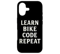 Carcasa para iPhone 17 Codificación y Ciclismo Funny Learn Code Repeat