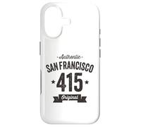 Carcasa para iPhone 17 Código de área 415 San Francisco Envejecido auténtico