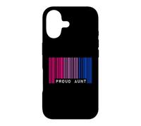 Carcasa para iPhone 17 Código de Barras Orgullo Orgullo Orgullo Bisexual Bandera LGBTQ Amor estético