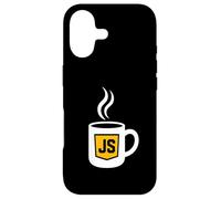 Carcasa para iPhone 17 Código de Taza de café Javascript Dev