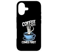 Carcasa para iPhone 17 Coffee Always Come First Funny Cafeine Baristas Coffee Lover