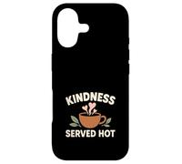 Carcasa para iPhone 17 Coffee Lover Kindness Club Mensaje Positivo Cafeína Gráfico