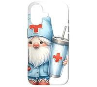 Carcasa para iPhone 17 Coffee Nurse GNOME Graphic For Women For Work and Nurse Life