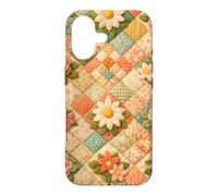 Carcasa para iPhone 17 Colcha Vintage Floral Patchwork Cottagecore Abuela Encantador