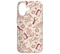 Carcasa para iPhone 17 Colección de Comida Italiana Costera Ciao Bella Fisherman