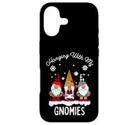 Carcasa para iPhone 17 Colgando con Mis Gnomies Tres Gnomos Pijamas De Navidad