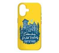 Carcasa para iPhone 17 Colombia Wild Hearts Can't Be Domed Cita Colombia País