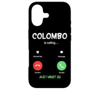 Carcasa para iPhone 17 Colombo está Llamando y Debo IR a Sri Lanka de Viaje