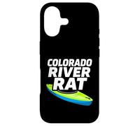 Carcasa para iPhone 17 Colorado River Rat Kayak Whitewater Rafting