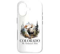 Carcasa para iPhone 17 Colorado The Centennial State Moose Senderismo Camping PNW