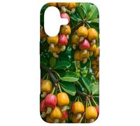 Carcasa para iPhone 17 Colorido árbol frutal de anacardo, diseño botánico de Naturaleza Tropical