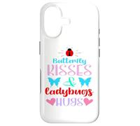 Carcasa para iPhone 17 Coloridos Besos de Mariposa y Mariquitas Abrazos Lindos