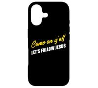 Carcasa para iPhone 17 Come on Y'all Let's Follow Jesus - Christian Motivation