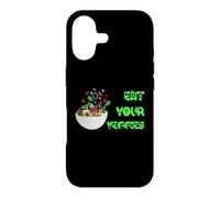 Carcasa para iPhone 17 Come Tus Verduras Veggies Vegetariano Alimentación Saludable Dietista