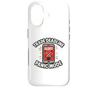 Carcasa para iPhone 17 Comercio Fecha límite Modo pánico Divertido Fantasía Hockey Deportes