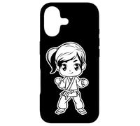 Carcasa para iPhone 17 Cómic Karate Girl
