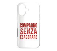 Carcasa para iPhone 17 Compagno Ma Senza Esagerare Ironica PCI Vintage Comunista