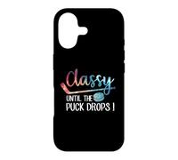 Carcasa para iPhone 17 con Clase hasta Que el Disco caiga Hockey