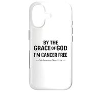 Carcasa para iPhone 17 Conciencia sobre el Melanoma Soy una fe Cristiana Libre de cáncer de Melanoma