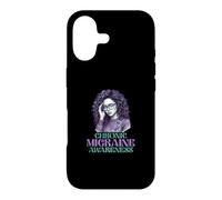 Carcasa para iPhone 17 Conciencia sobre la migraña crónica
