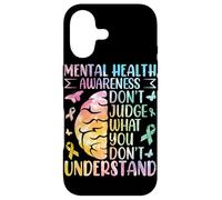 Carcasa para iPhone 17 Conciencia sobre la Salud Mental No juzgues lo Que no entiendes