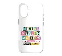 Carcasa para iPhone 17 Conciencia sobre la Salud Mental Nunca estás Solo