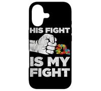 Carcasa para iPhone 17 Concientización sobre el Autismo Mamá Papá Padres Autistas Niños Concientización