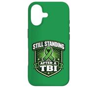 Carcasa para iPhone 17 Concientización sobre TBI Lesiones Cerebrales Apoyo Aún Sobreviviente de pie