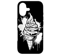 Carcasa para iPhone 17 Cono de Helado Color Blob Profesión