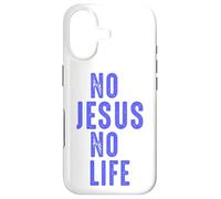 Carcasa para iPhone 17 Conoce a Jesús Vida Fe Religioso Cristianismo Biblia Regalo