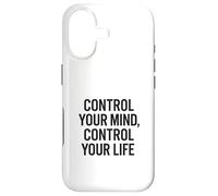 Carcasa para iPhone 17 Controla tu Mente Controla tu Vida. Cita estoica