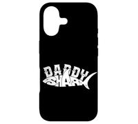 Carcasa para iPhone 17 Cool Funny Daddy, Strong Muscles Shark, Best Dad Ever Fun