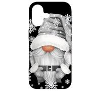 Carcasa para iPhone 17 Cool Grey Santa Gnomie For Gothic and EMO with Winter GNOME