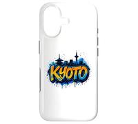 Carcasa para iPhone 17 Cool Kyoto, Japón Graffiti Street Art Skyline