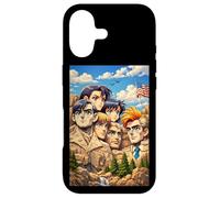 Carcasa para iPhone 17 Cool Mount Rushmore National Memorial USA Presedents Anime