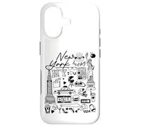 Carcasa para iPhone 17 Cool New York City Fashion Graphic Urban Vibes Collection
